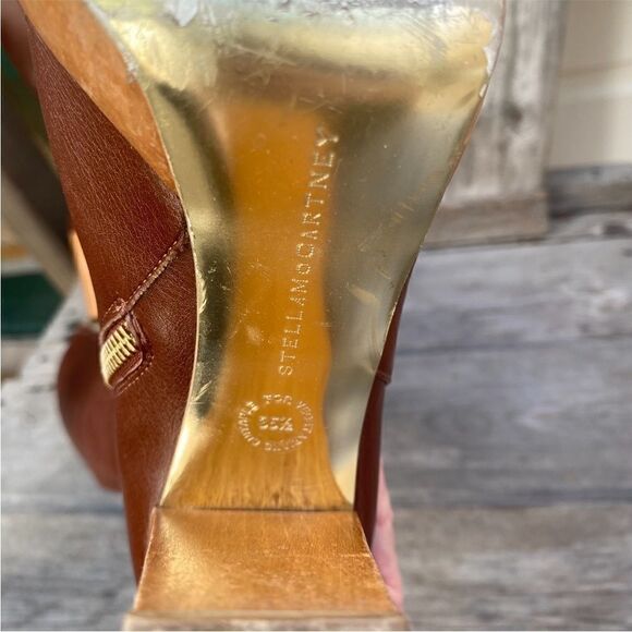 Stella McCartney Knee High Boot Heels in brown EU35.5 - Picture 8 of 13